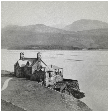 Animated stereoscopic photograph of Barmouth. © Crown Copyright RCAHMW.